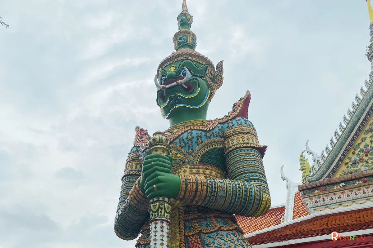 บรรยากาศและจุดถ่ายภาพภายในวัดอรุณราชวราราม